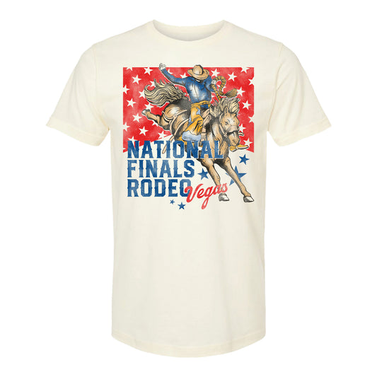 NFR Ladies American Cowboy T-Shirt - Front View