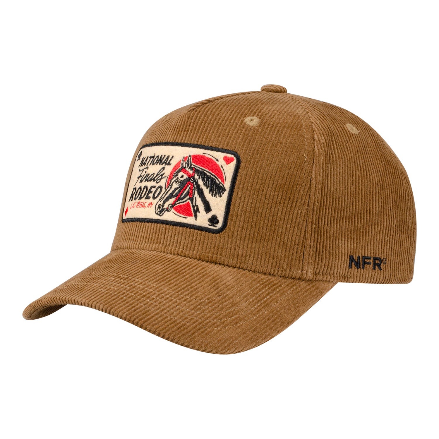 NFR Rodeo Quincy Corduroy Hat - Angled Left Side View