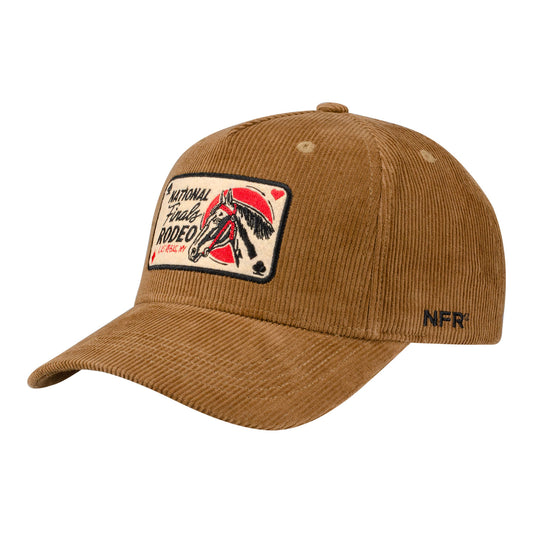 NFR Rodeo Quincy Corduroy Hat - Angled Left Side View