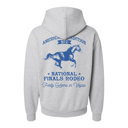 NFR American Tradition Banner Sweatshirt - Back View