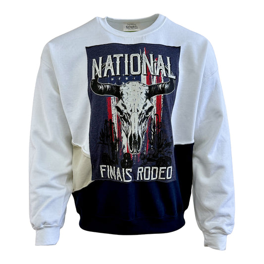 NFR Patriotic Bullhead Refried Apparel Sweatshirt
