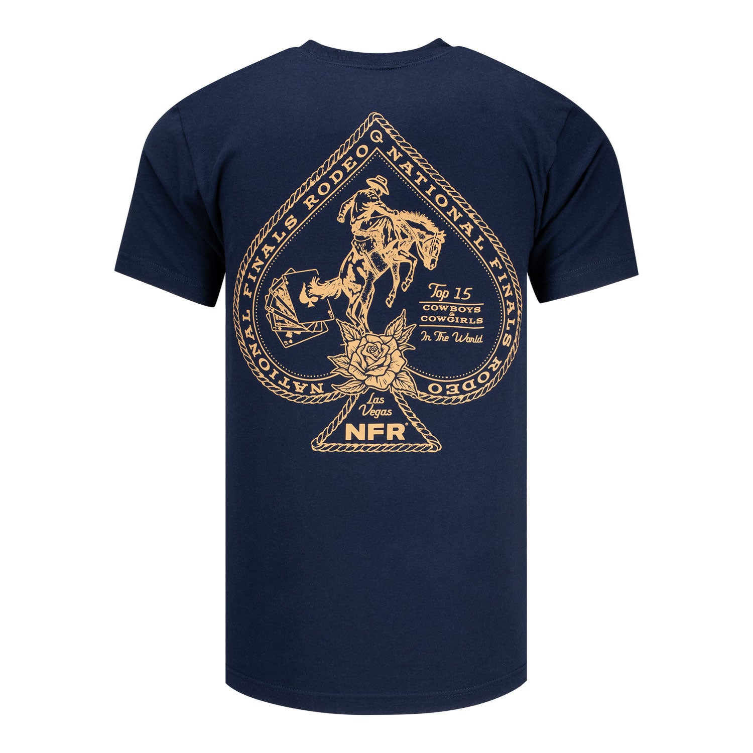 NFR Rodeo Quincy Spade T-Shirt - Back View