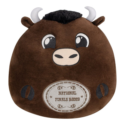 NFR Squishy Rodeo Bull with NFR Buckle - Front View