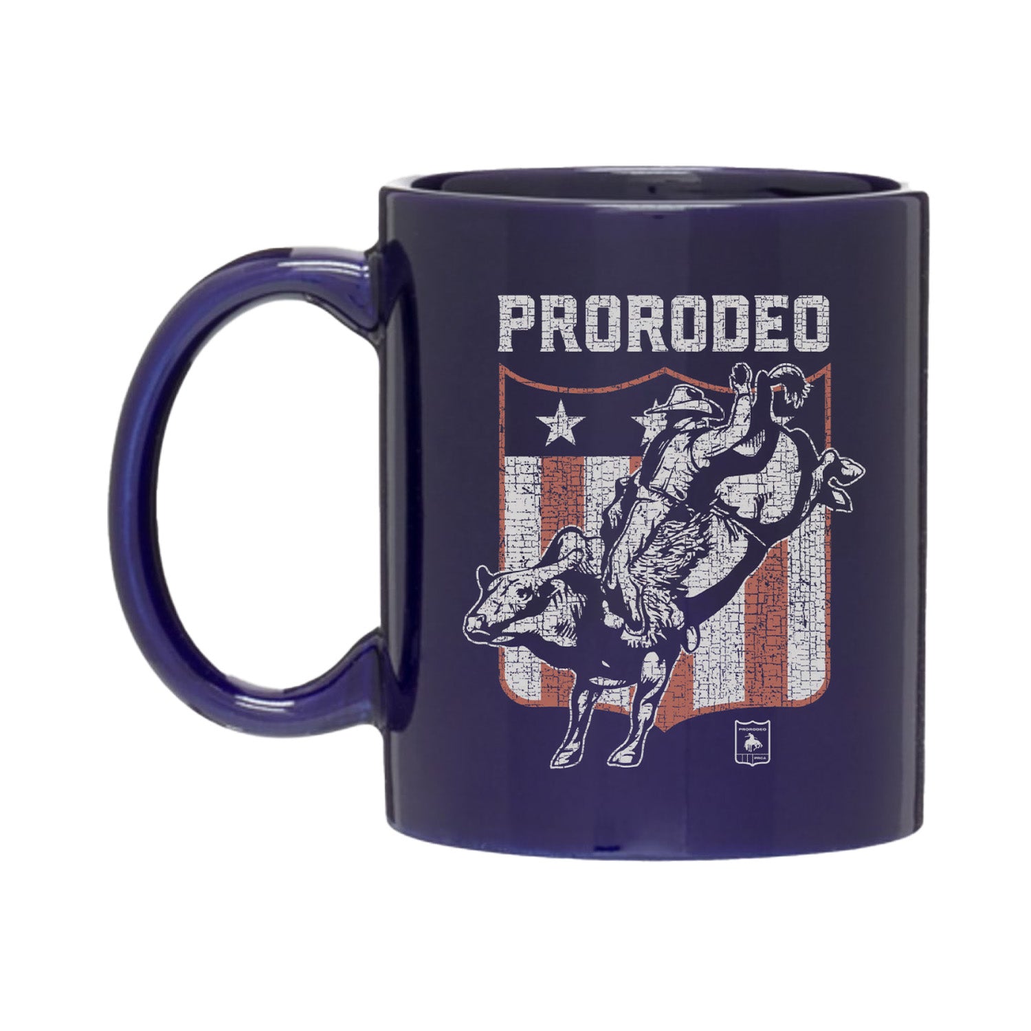PRORODEO Americana Shield Coffee Mug - Front View