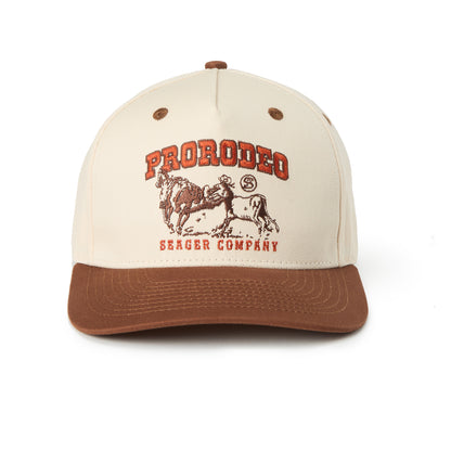 PRCA Seager Structured Steer Hat - Front View