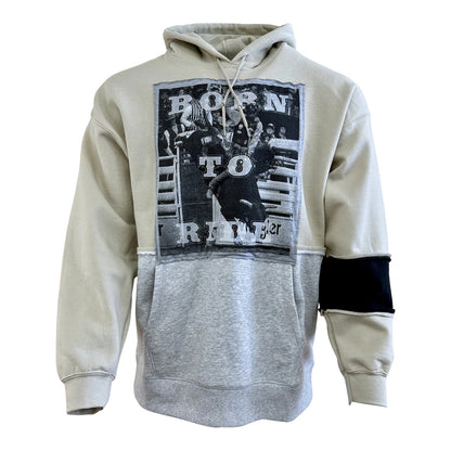 NFR Born to Ride Action Shot Refried Apparel Hoodie