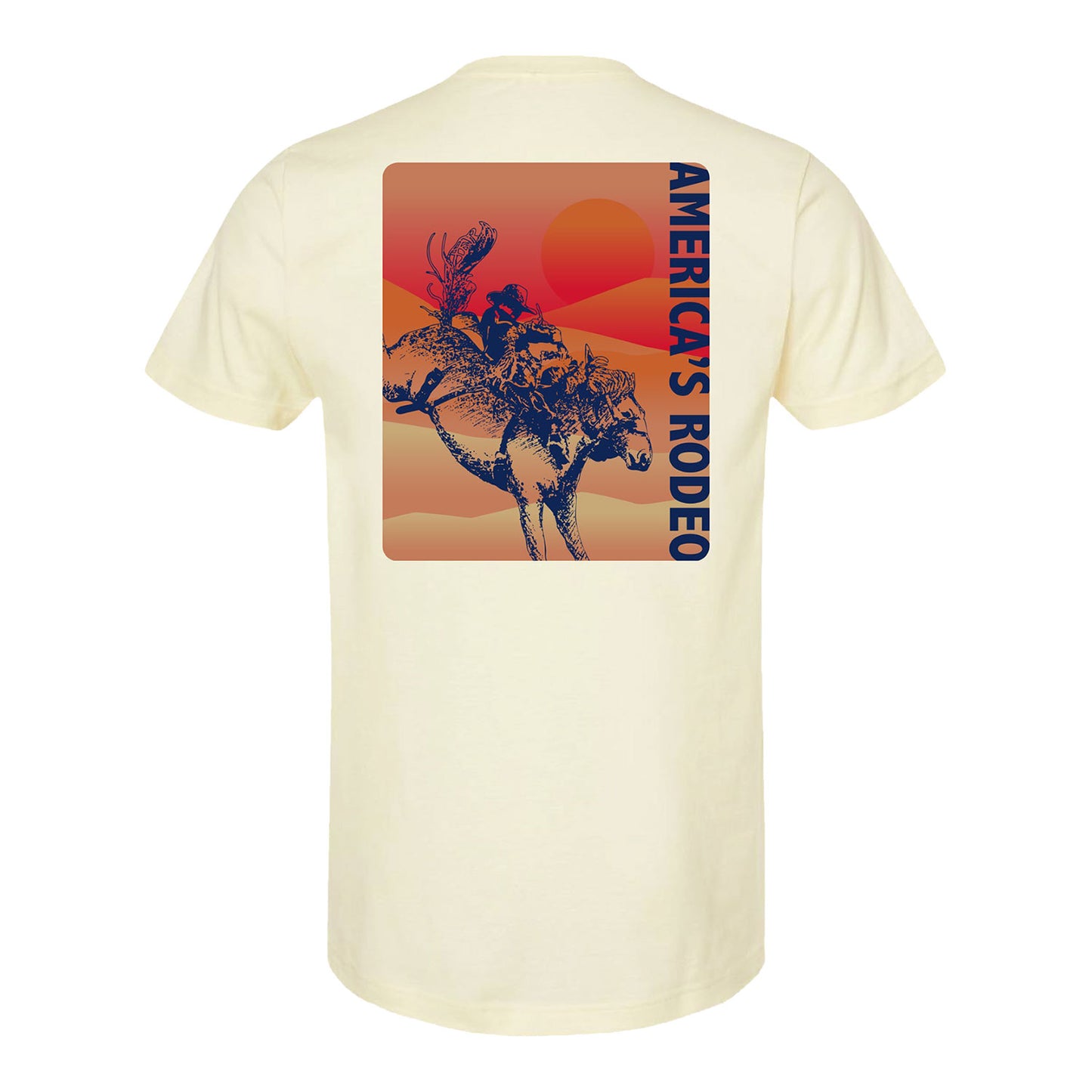 NFR Ombre Landscape T-Shirt - Natural