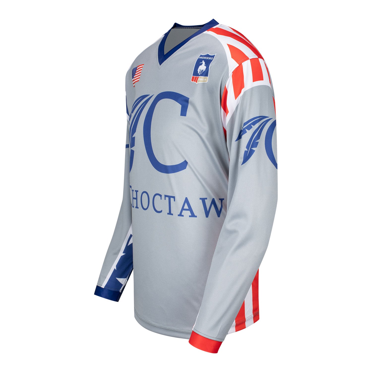 PRORODEO Americana Bullfighter Jersey - Angled Left Side View
