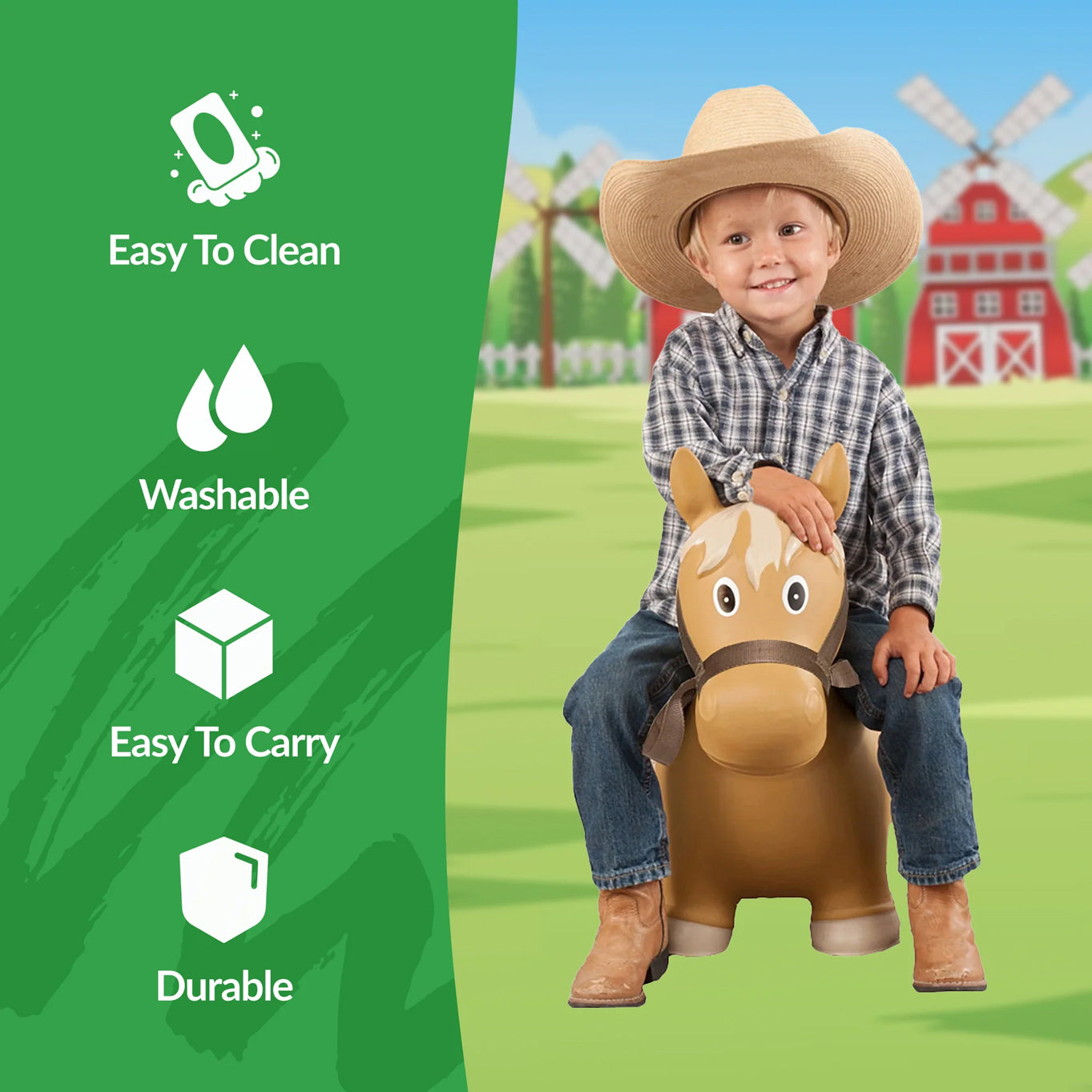 PRCA Lil Bucker Horse - Toy Information View