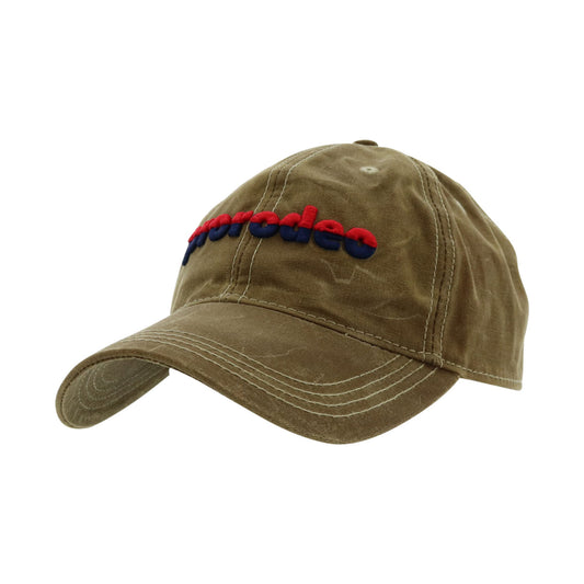 PRORODEO Waxed Cotton Adjustable Hat - Angled Left Side View
